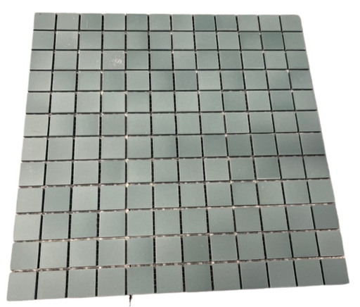 Grès Cérame 2,5 x 2,5 cm - 0349 Verde Gema, à la plaque 