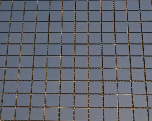 Gres Cerame 2 x 2 cm  Bleu Foncé en plaque