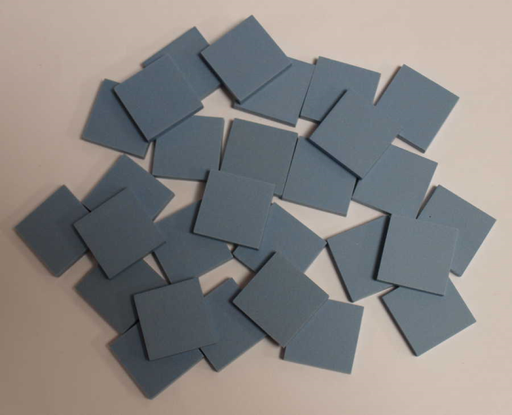 Gres Cerame 2 x 2 cm Bleu, Par 100 gr