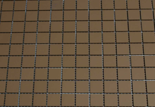 Gres Cerame 2 x 2 cm  Café en plaque