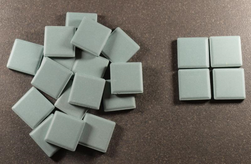 Grès Cérame Paray 2,4 x 2,4 cm - Vert Menthe