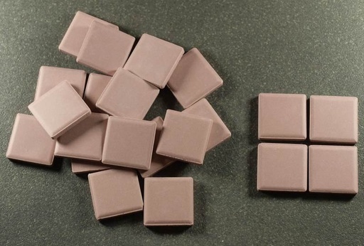 Grès Cérame Paray Lilas - 2.4 x 2.4 cm, Vendu à la boîte de 20kg