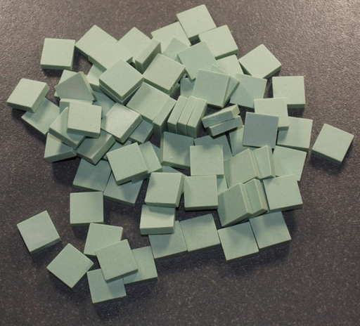 Grès Cérame Pistache, 1.2 x 1.2 cm