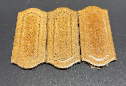 Grès Emaillée 4 x 8 cm - Marron, Par 100g