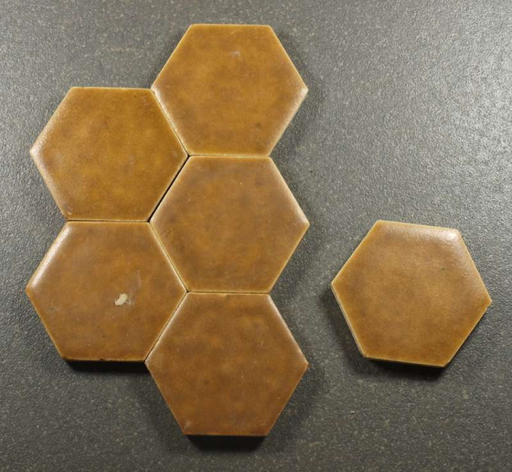 Grès Emaillé Hexagone Marocco, par 100g