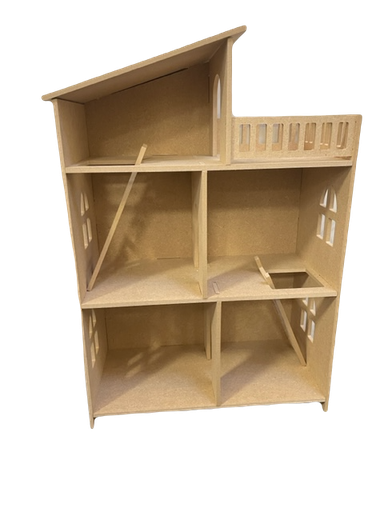 [1252] Kit Maison de Poupée en Bois 