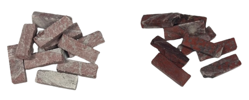 Marbre Claret Red ( Rouge Bordeaux ) 2,8 cm - Par 100 gr