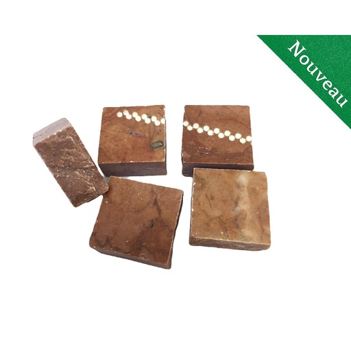 [TRAVERTIN ROSSO] Marbre - Travertin Rosso, Par 100g