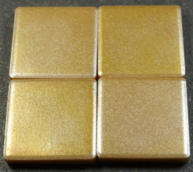 Mazurka Dorure 2.5 x 2.5 cm, vendu à la pièce