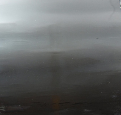 Miroir Coloré O - Titane Gris Foncé Ondulé - 10 x 10 cm