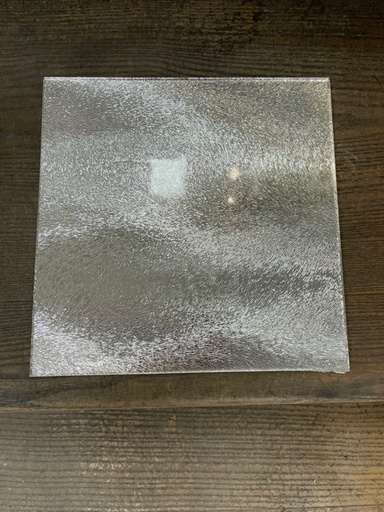 Miroir Coloré - Plume D'argent - 20 x 20 cm