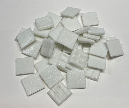 Pate de Verre 2 x 2 cm Blanc Par 100g