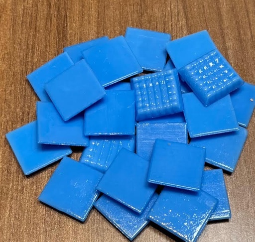 [128] Pate de verre Unilis 2 x 2 cm 128, par 100g