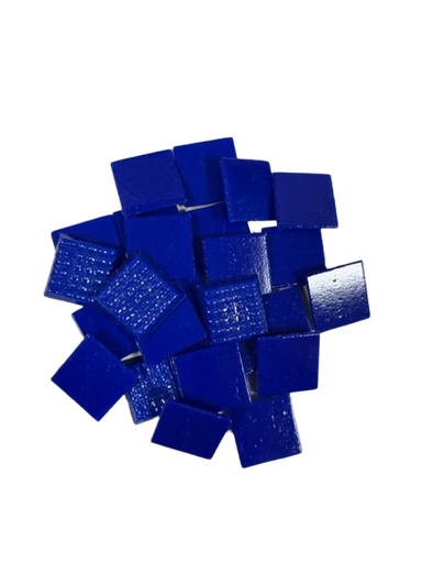 Pate de Verre Unilis 2 x 2 cm - N°133 Bleu Nuit, Par 100 gr