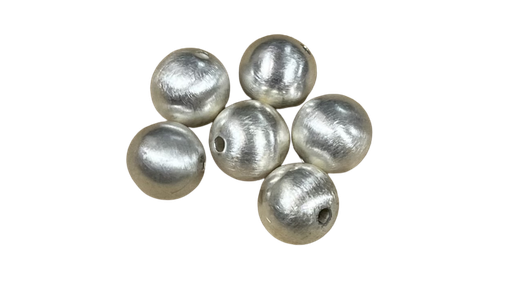 Perle argentée, à la pièce