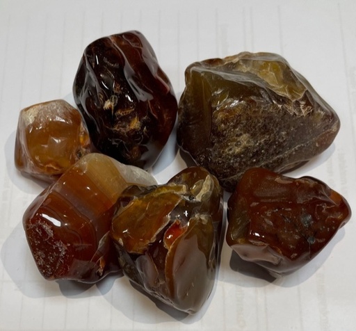 Pierre Semi-Précieuses Marron, Par 100g