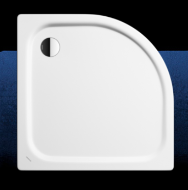 Receveur de douche, Zirkon, Acier Émaillé