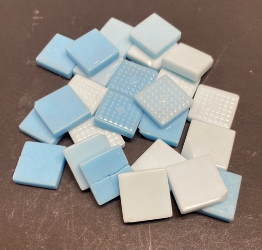 Sialex 2 x 2 cm Mix Bleu, Par 100g