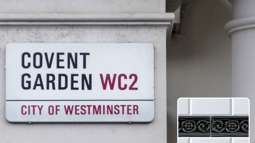 Carreaux Métro Covent Garden , 13 x 13 cm, Vendu à la pièce 