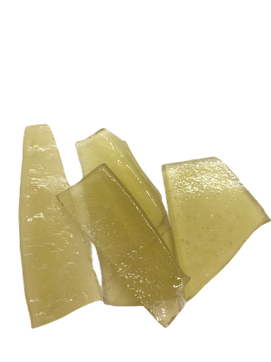 Chutes Albertini - Jaune Vanille Semi Transparent , vendu par 100g